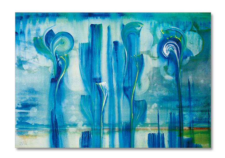 Acryl auf Leinwand Siegi Wurz