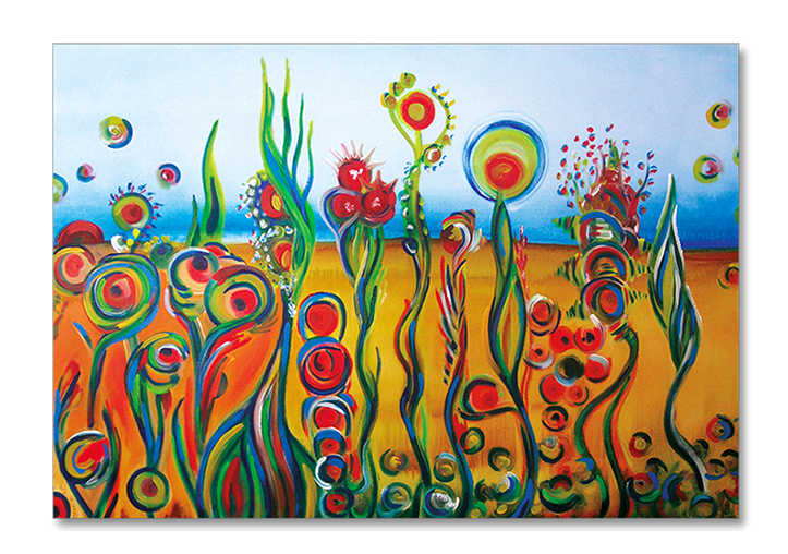 Acryl auf Leinwand Siegi Wurz