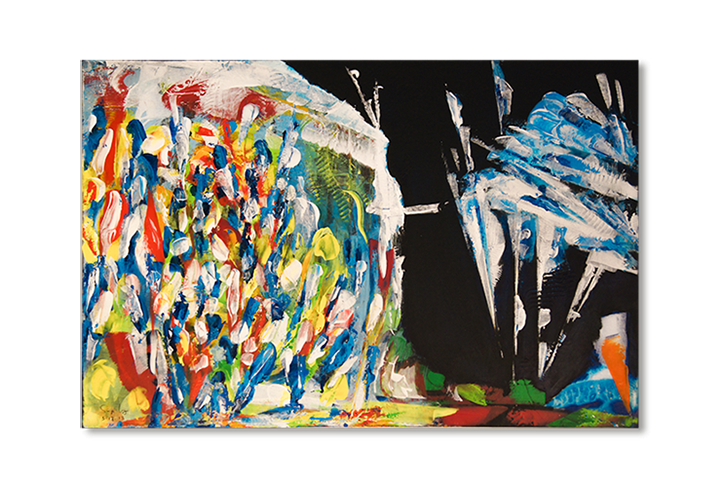 Siegi Wurz Acryl auf Leinwand