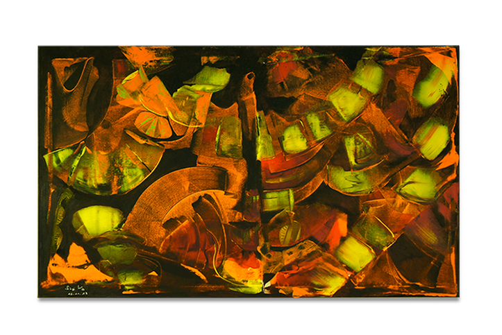 Siegi Wurz Acryl auf Leinwand